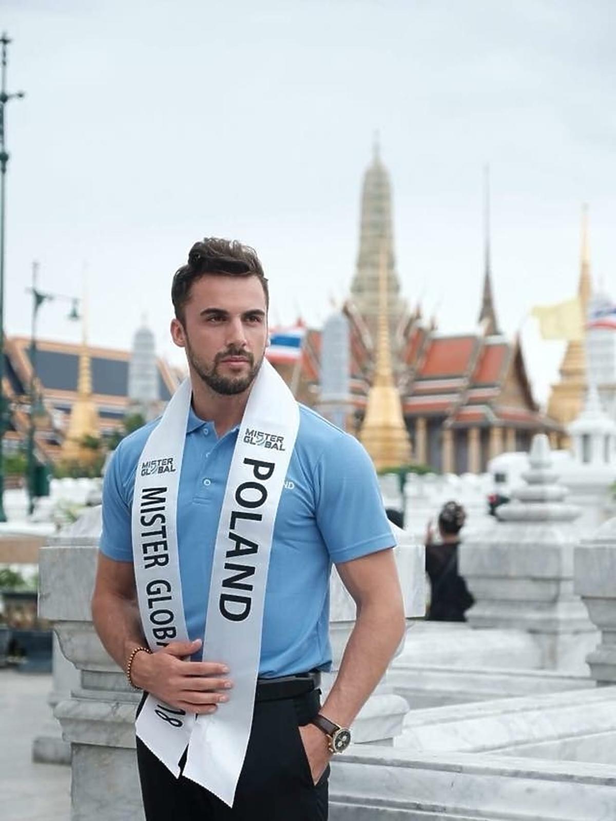 Mister Polski na światowym konkursie dla mężczyzn Mister Global 2018! Jakub Kucner ma szansę na wygraną? 