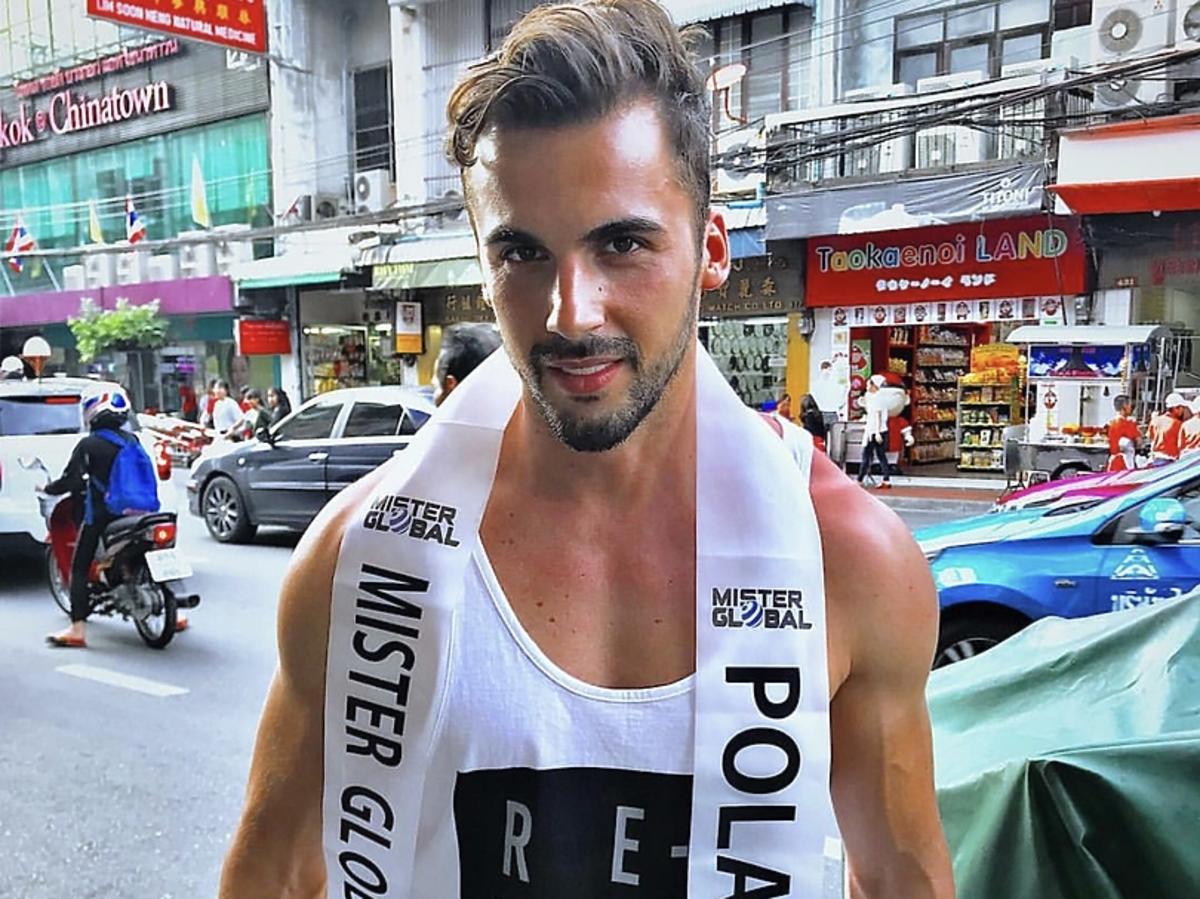 Mister Polski na światowym konkursie dla mężczyzn Mister Global 2018! Jakub Kucner ma szansę na wygraną?