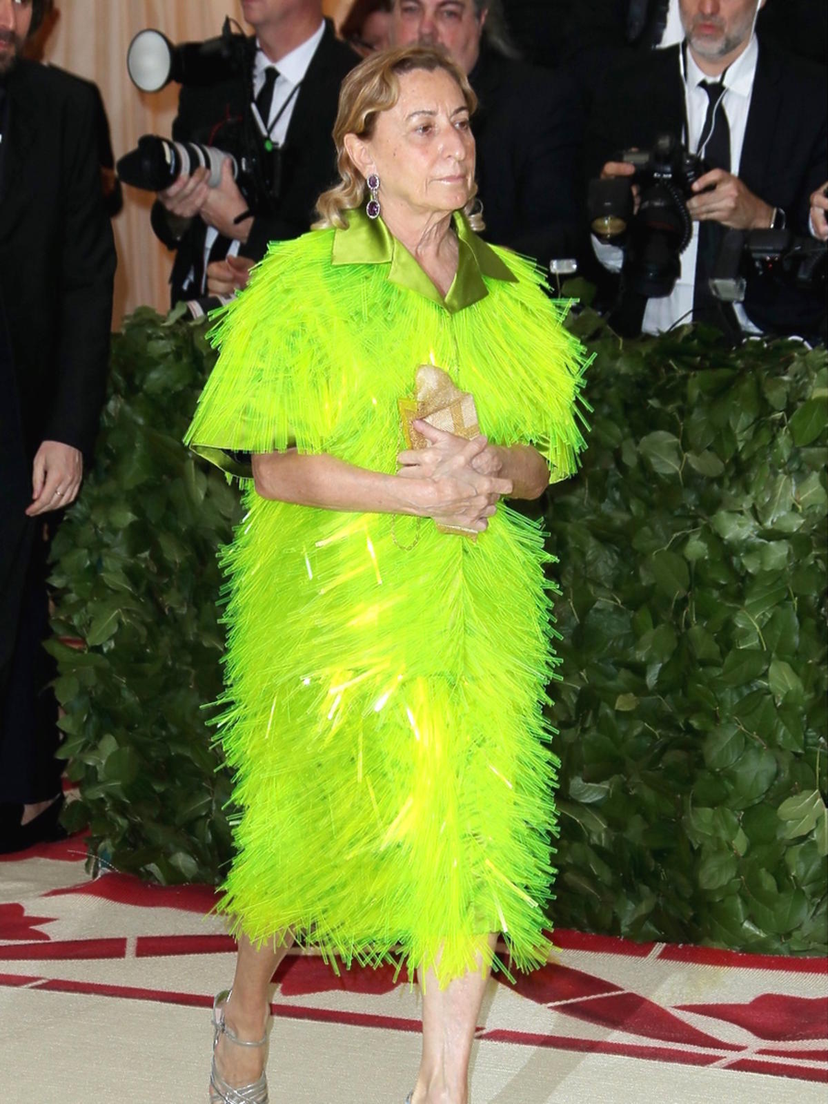 Miuccia Prada na gali Met, Maj 2018