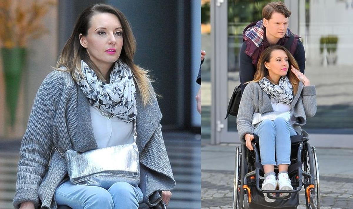 Monika Kuszyńska przez ciążę zrezygnowała z operacji, dzięki której mogłaby chodzić