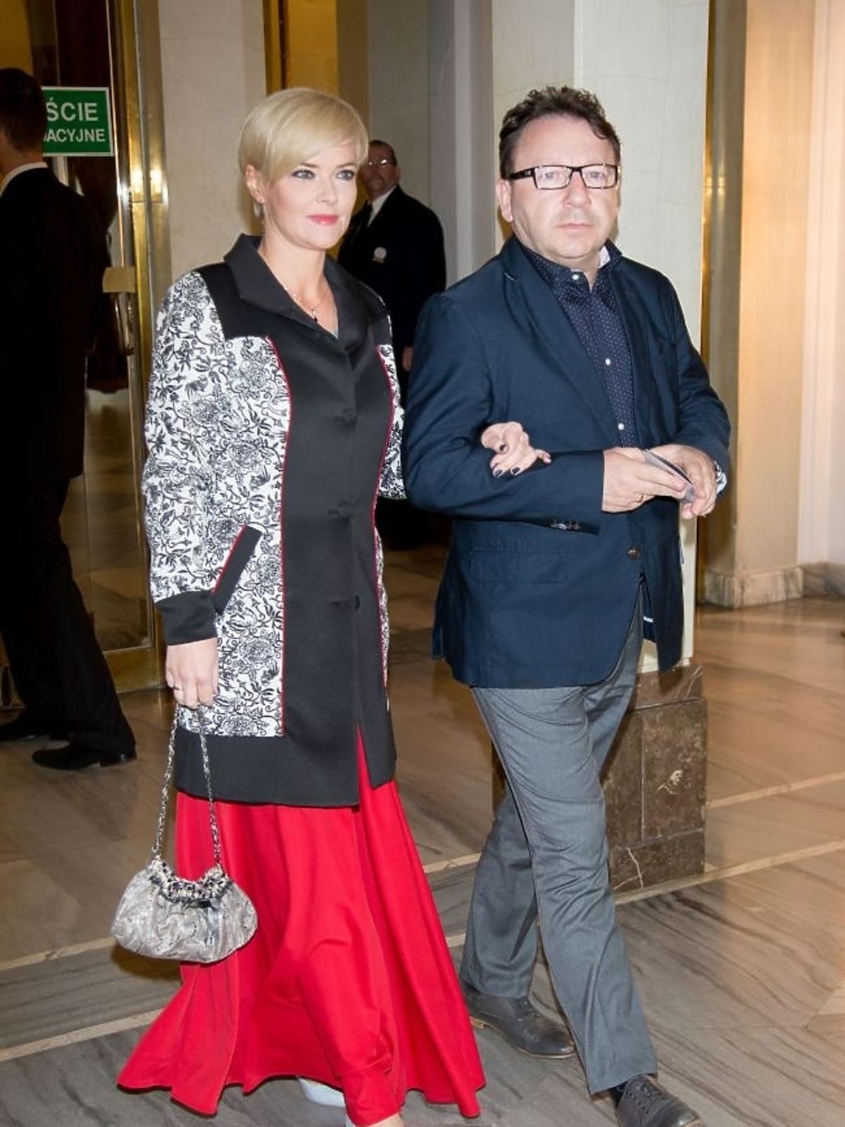 Monika Richardson i Zbigniew Zamachowski na 10-leciu Polskiego Instytutu Sztuki Filmowej