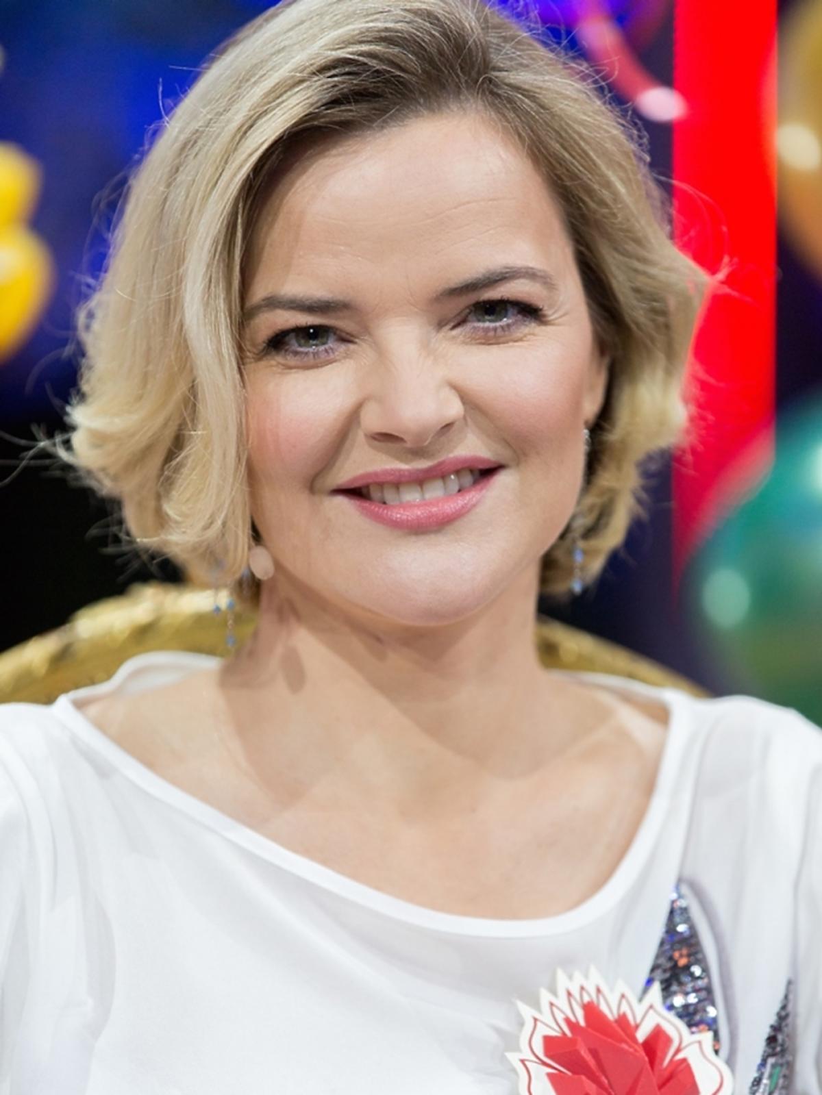 Monika Zamachowska w krótkich włosach