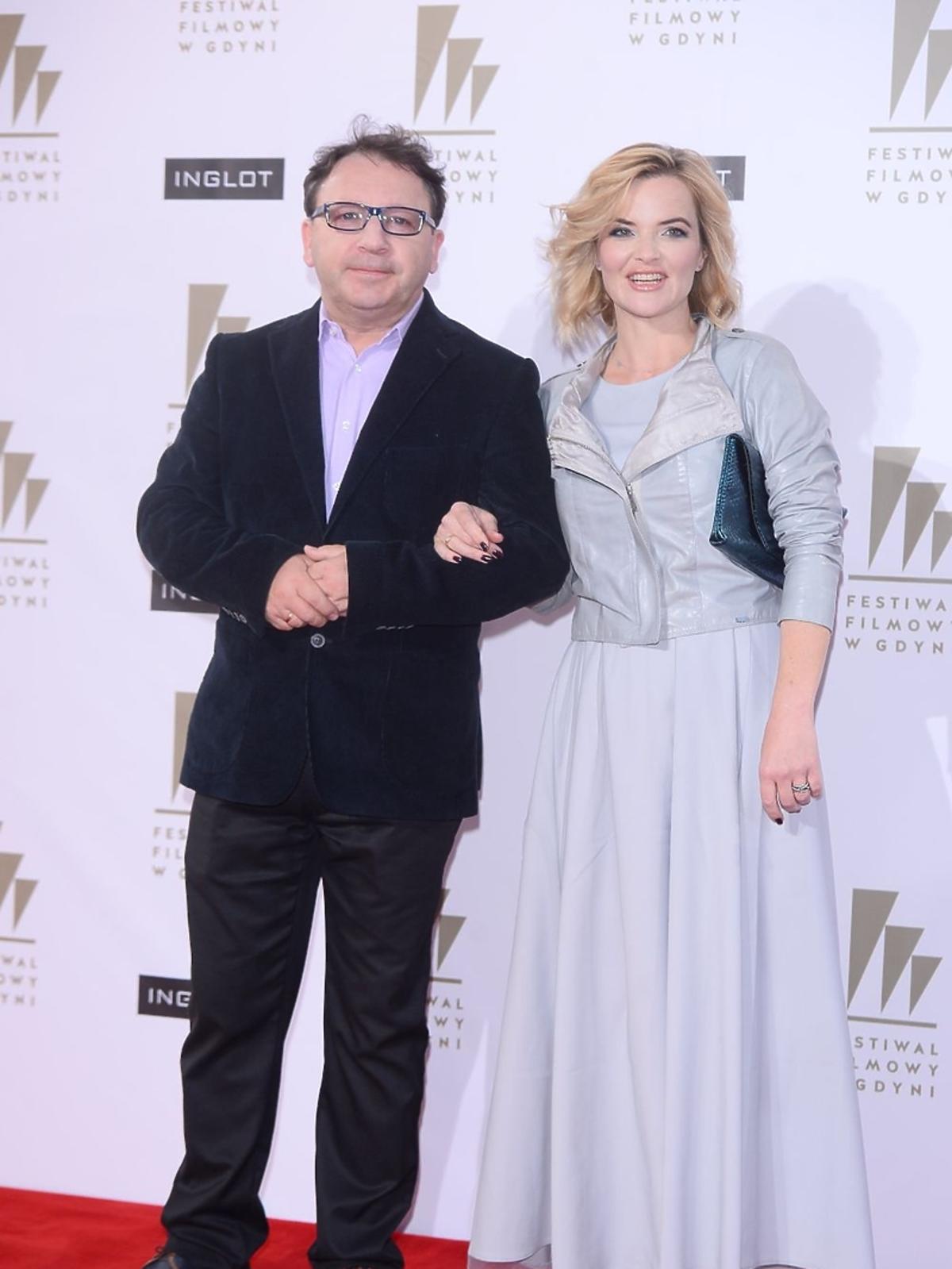 Monika Zamachowska w spódnicy