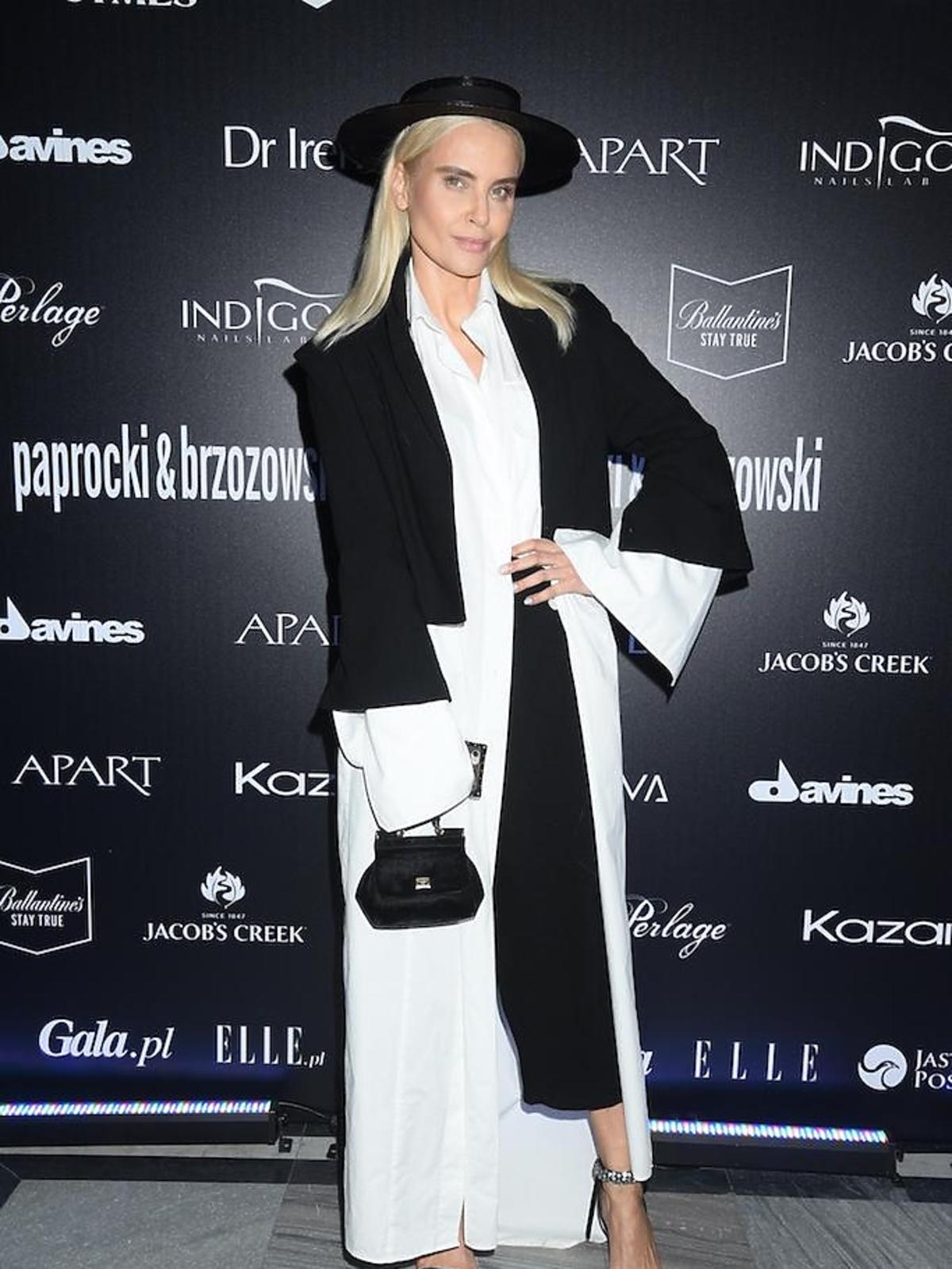 Joanna Horodyńska na pokazie Paprocki&Brzozowski