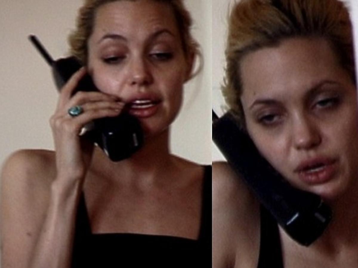 Naćpana Angelina Jolie na nagraniu z 1999 roku