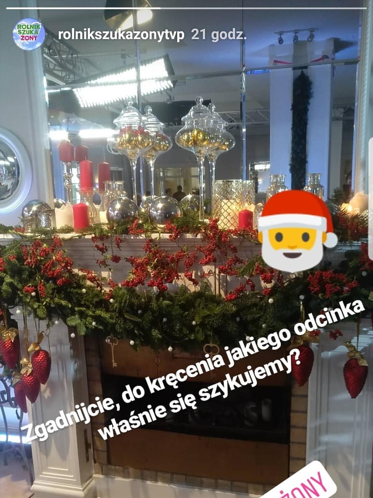 Nagrania świątecznego odcinka Rolnik szuka żony