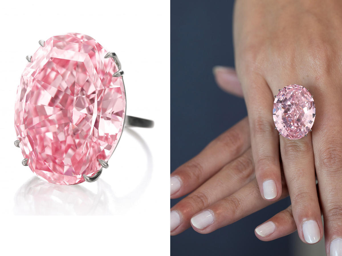 Najdroższy diament na świecie na licytacji - The Pink Star