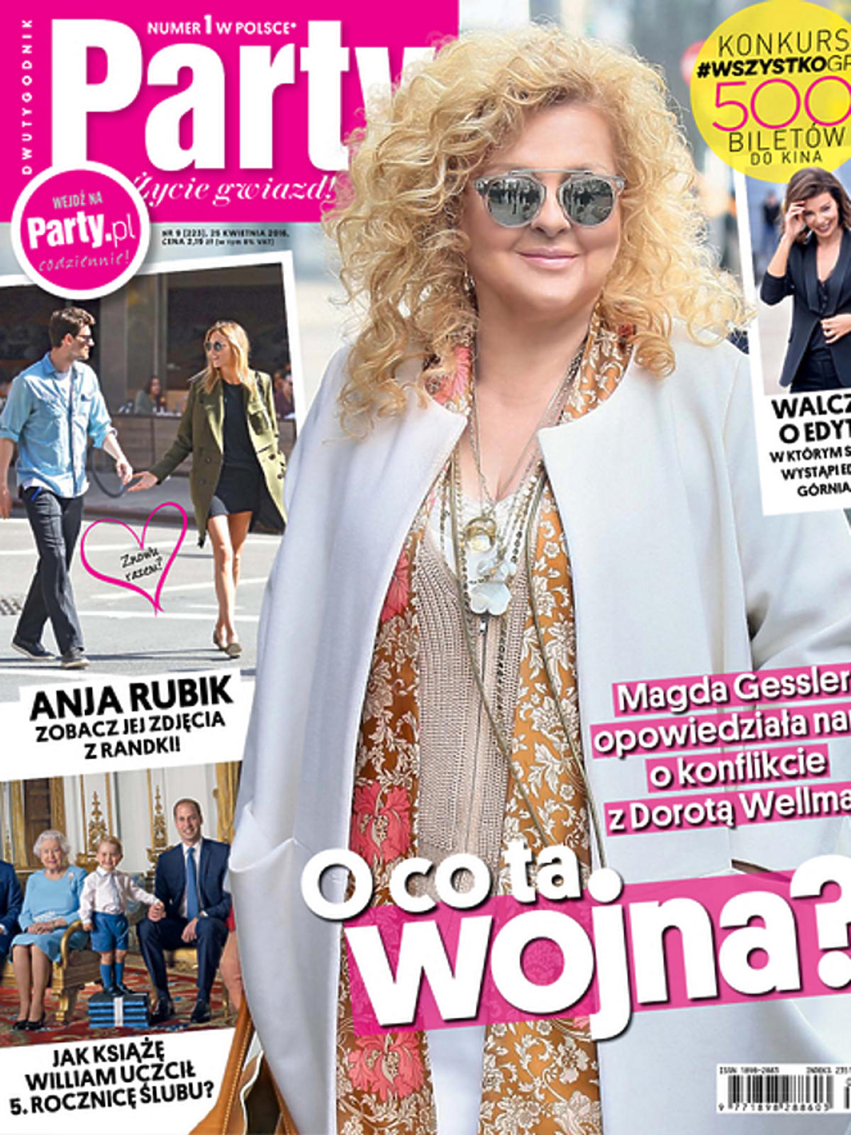 Najlepiej sprzedające się okładki Party w 2016 roku