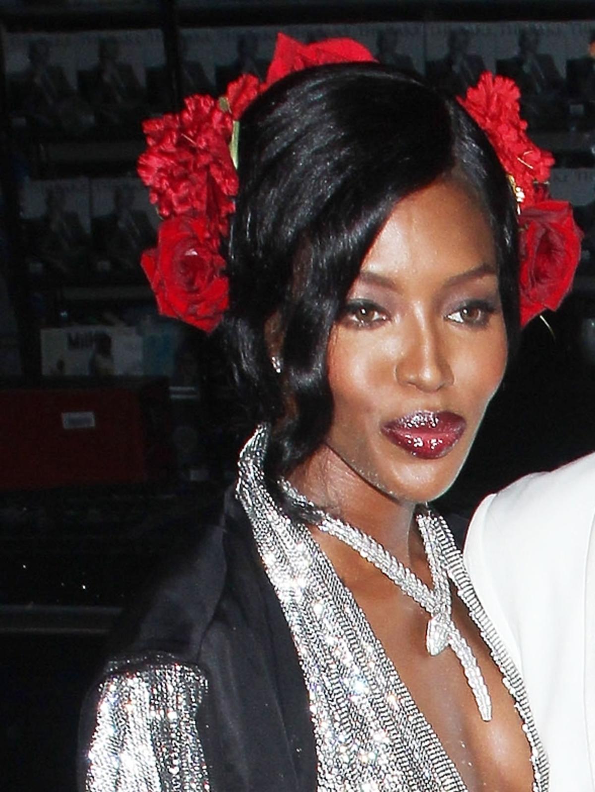 Naomi Campbell na urodzinach Mario Testino w Londynie