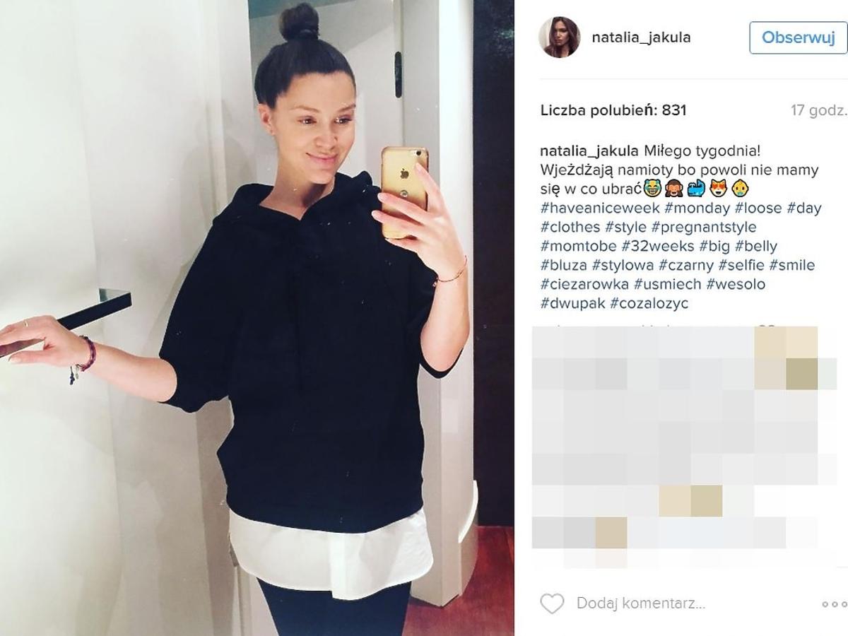 Natalia Jakuła pokazała ciążowe stylizacje