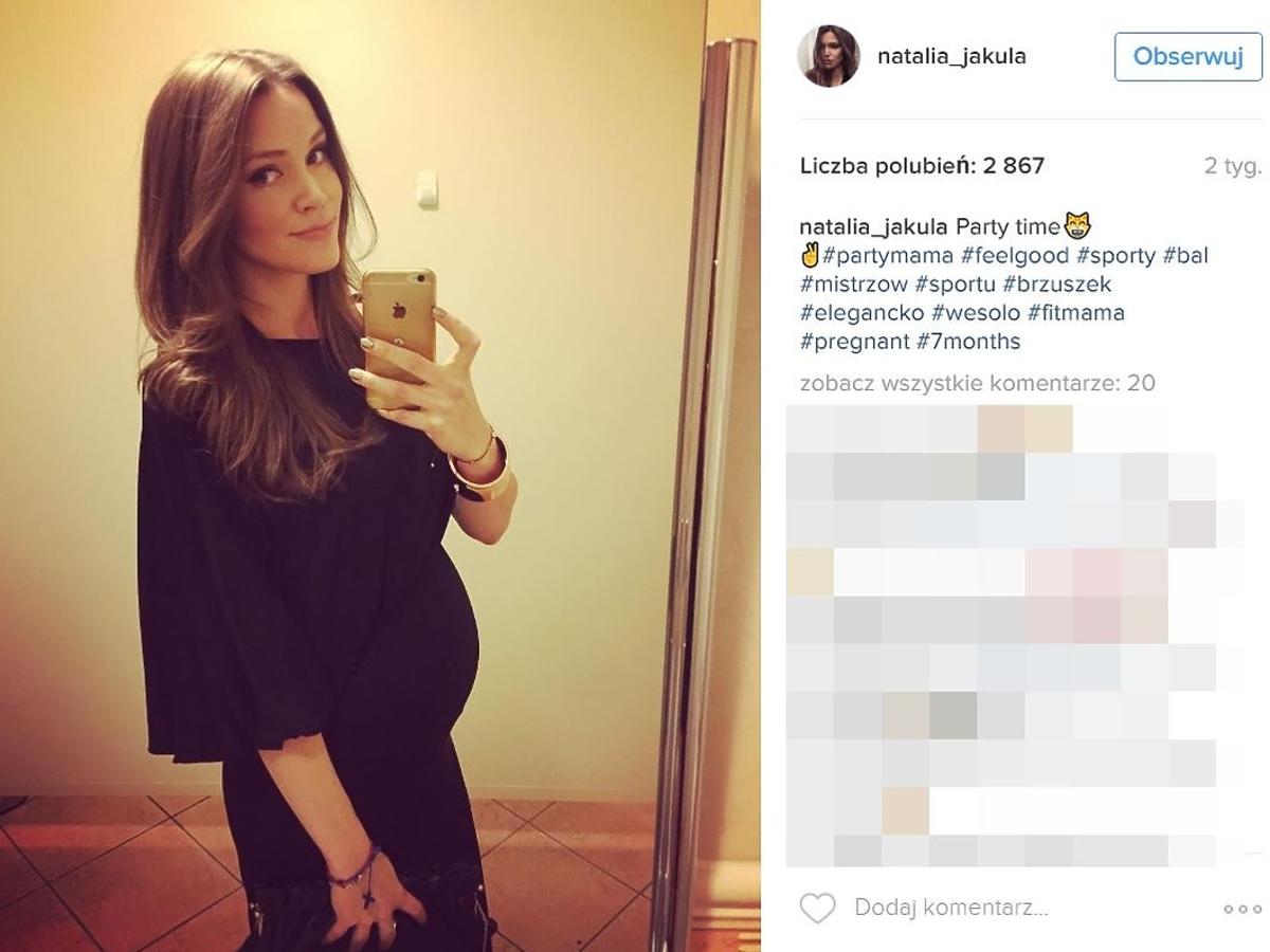 Natalia W 8 Miesiącu Ciąży Gliniarze Natalia Jakuła w 8 miesiącu ciąży pokazała się w szpilkach