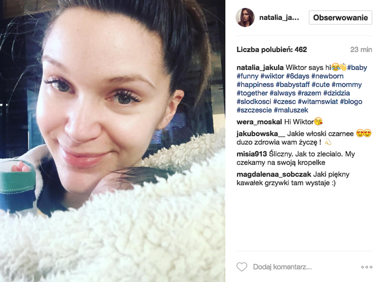 Natalia Jakuła pokazała zdjęcie z synem