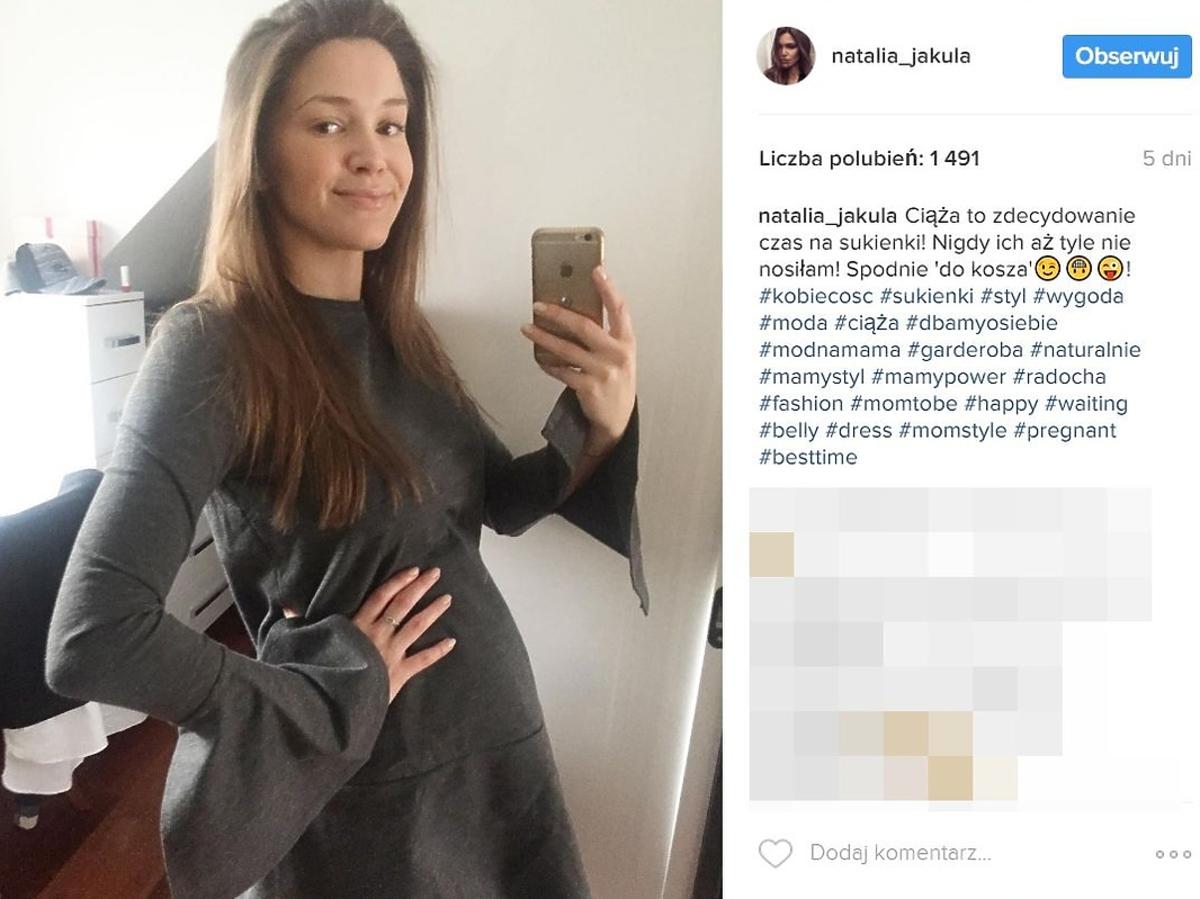 Natalia W 8 Miesiącu Ciąży Gliniarze Natalia Jakuła w 8 miesiącu ciąży pokazała się w szpilkach