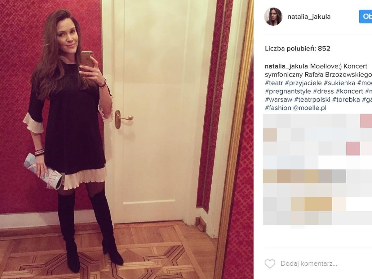 Natalia Jakuła w 8.miesiącu ciąży