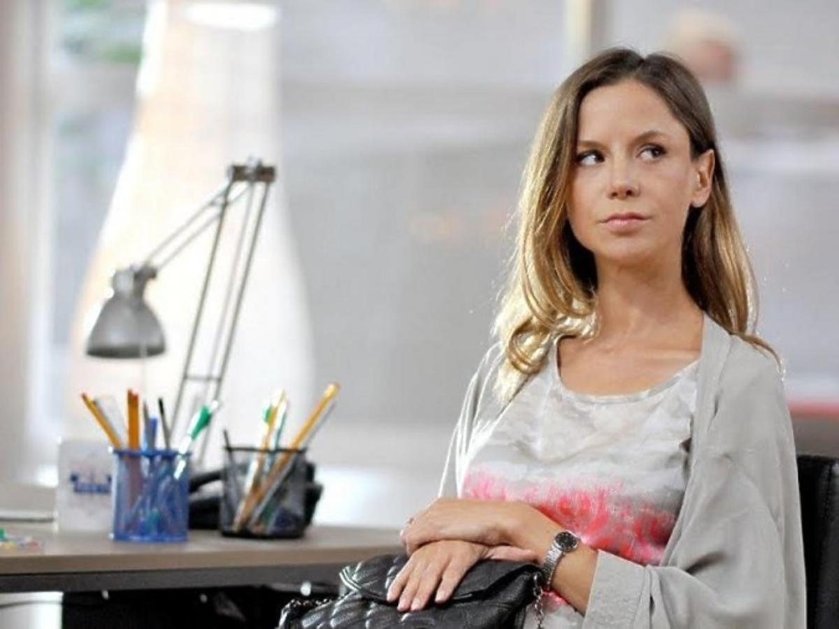 Natalia Lesz w ciąży na planie serialu Komisarz Alex