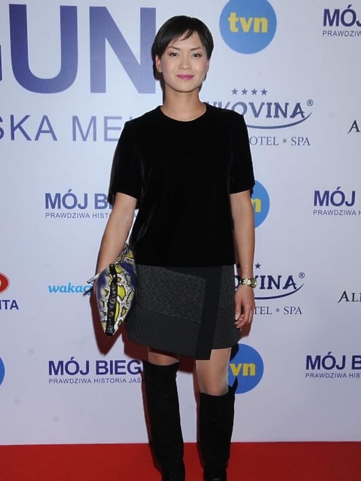 Natalia Nguyen na premierze filmu