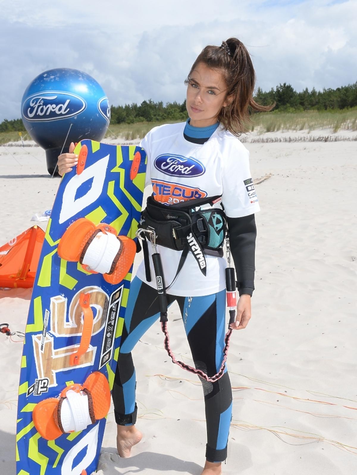 Natalia Siwiec na zawodach Ford Kite Cup 2014