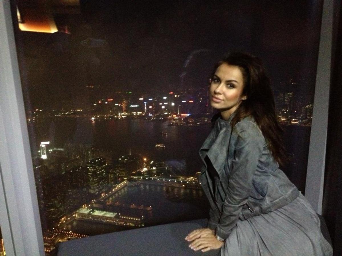 Natalia Siwiec w Hong Kongu