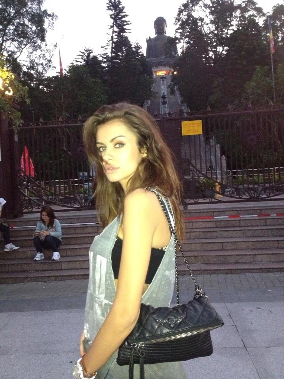 Natalia Siwiec w Hong Kongu