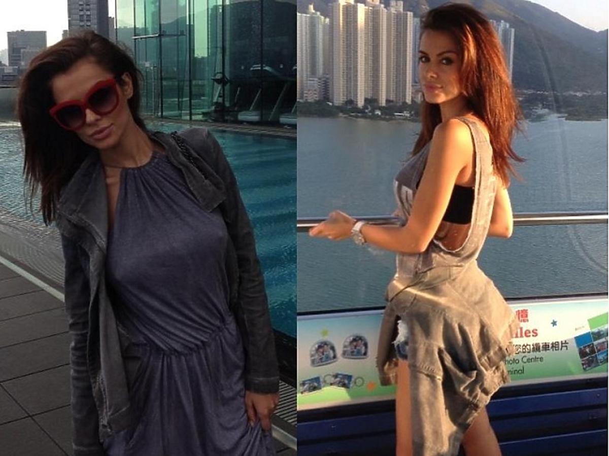 Natalia Siwiec w Hong Kongu