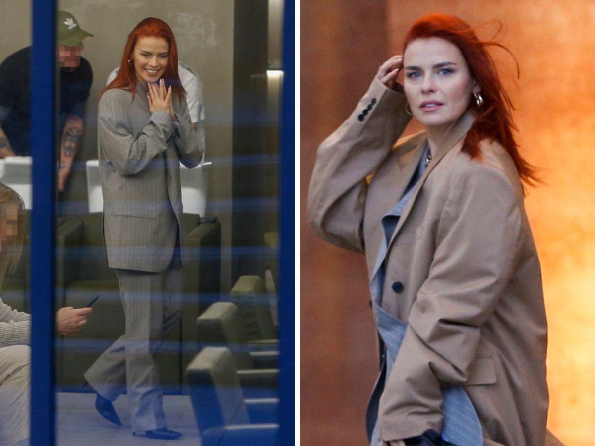 Natasza Urbańska u fryzjera