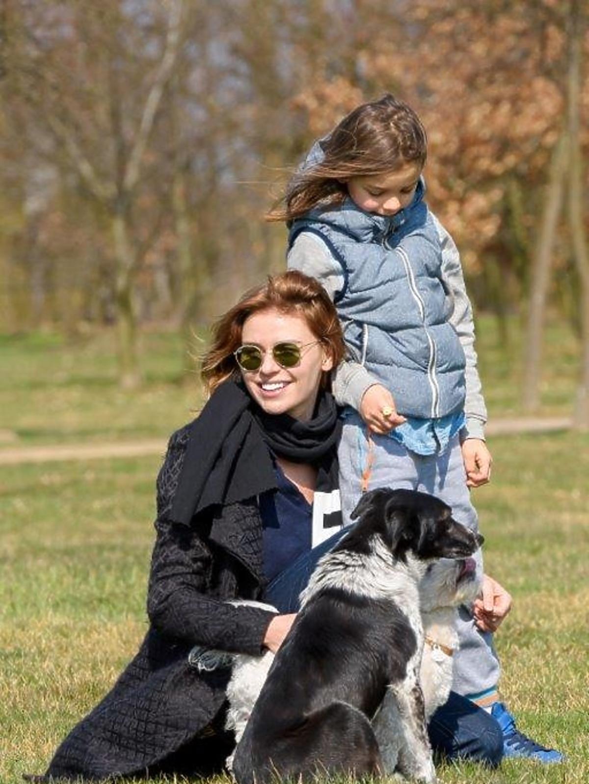 Natasza Urbańska z córką