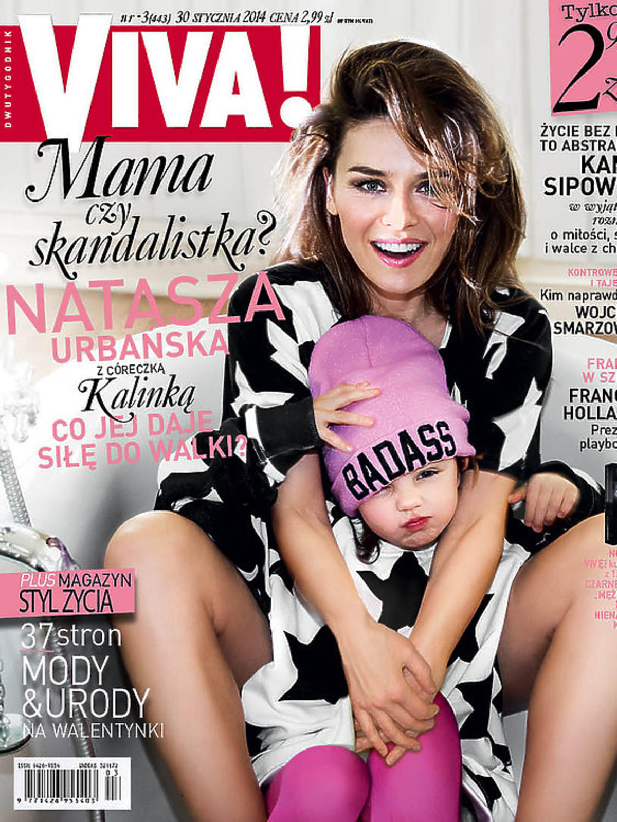 Natasza Urbańska z córką na okładce VIVY!