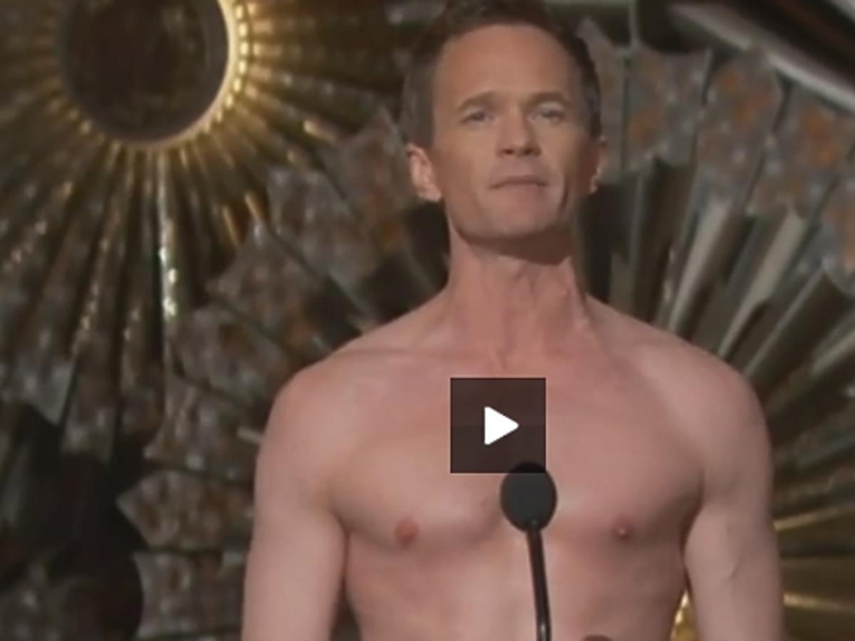 Neil Patrick Harris rozebrał się na Oscarach