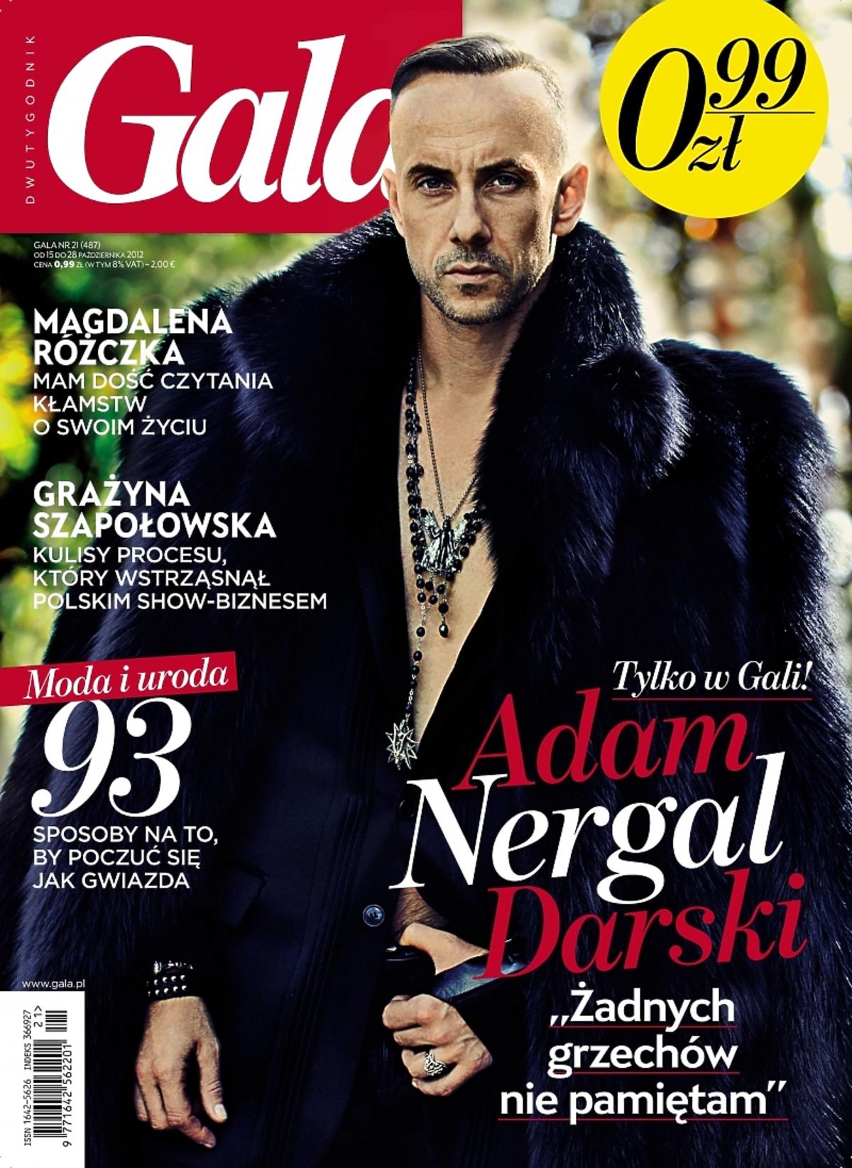 Nergal na okładce