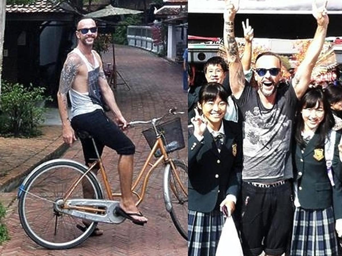 Nergal na wakacjach w Azji