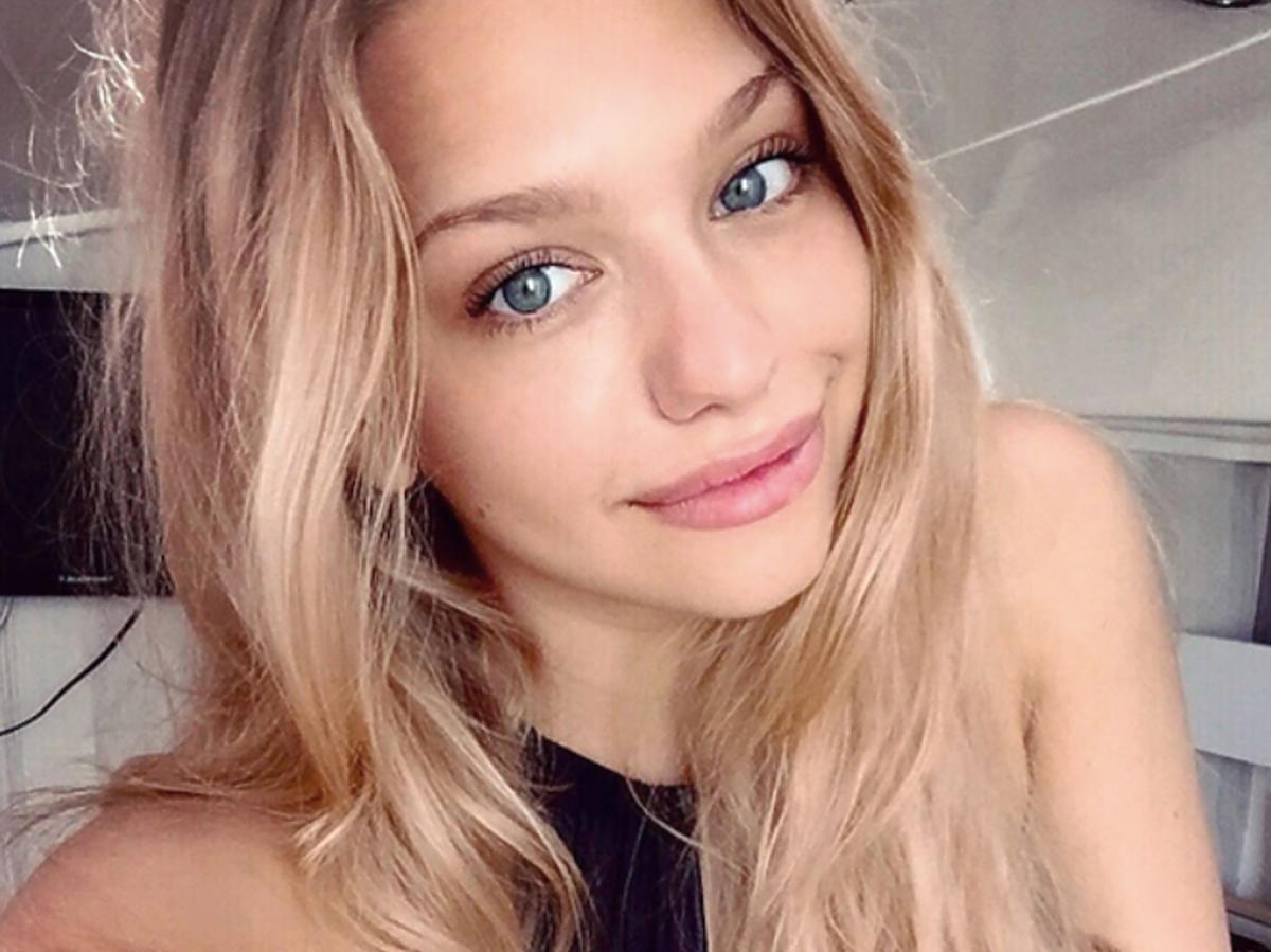 Nicole Bogdanowicz w długich włosach
