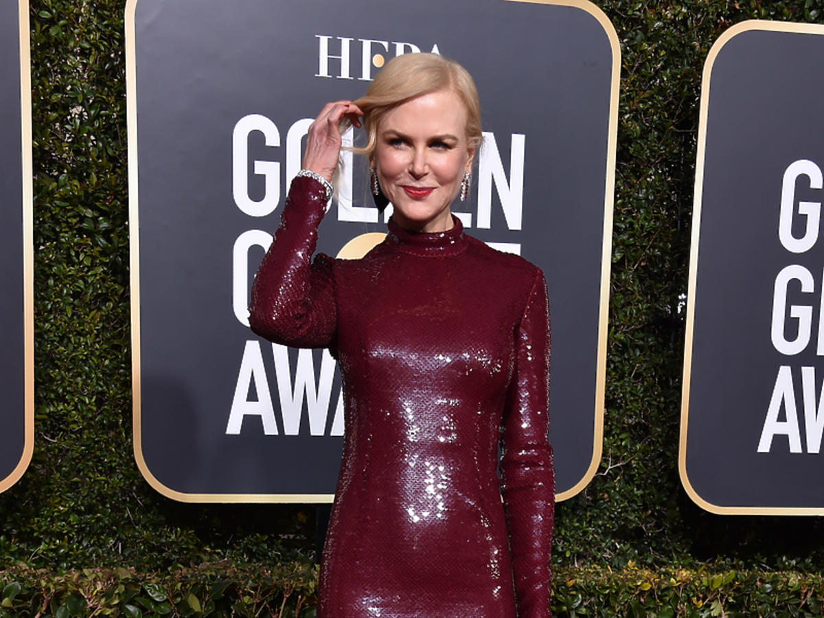 Nicole Kidman na gali Złote Globy 2019
