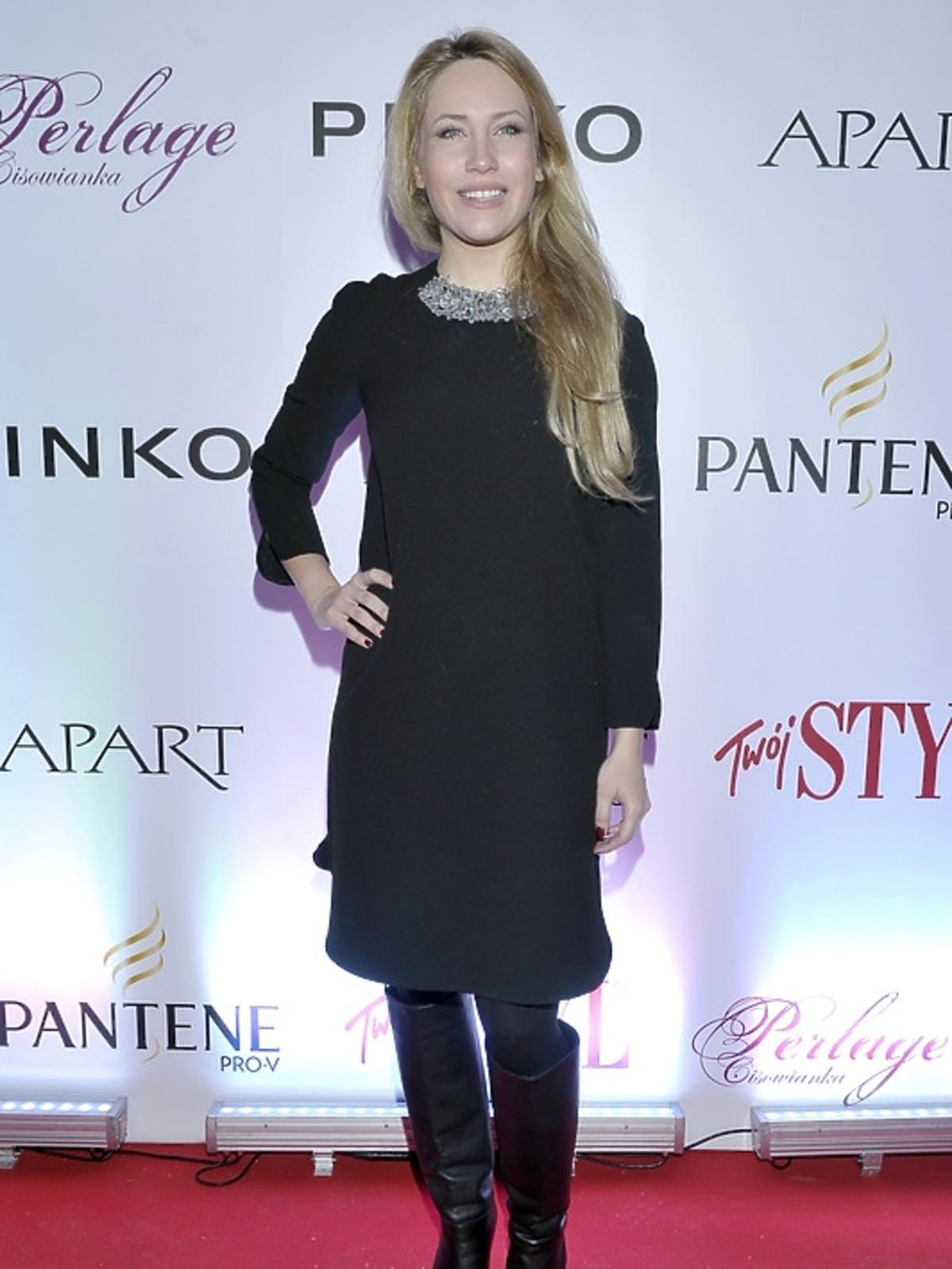 Nicole Soszyńska na gali Doskonałość Mody 2012