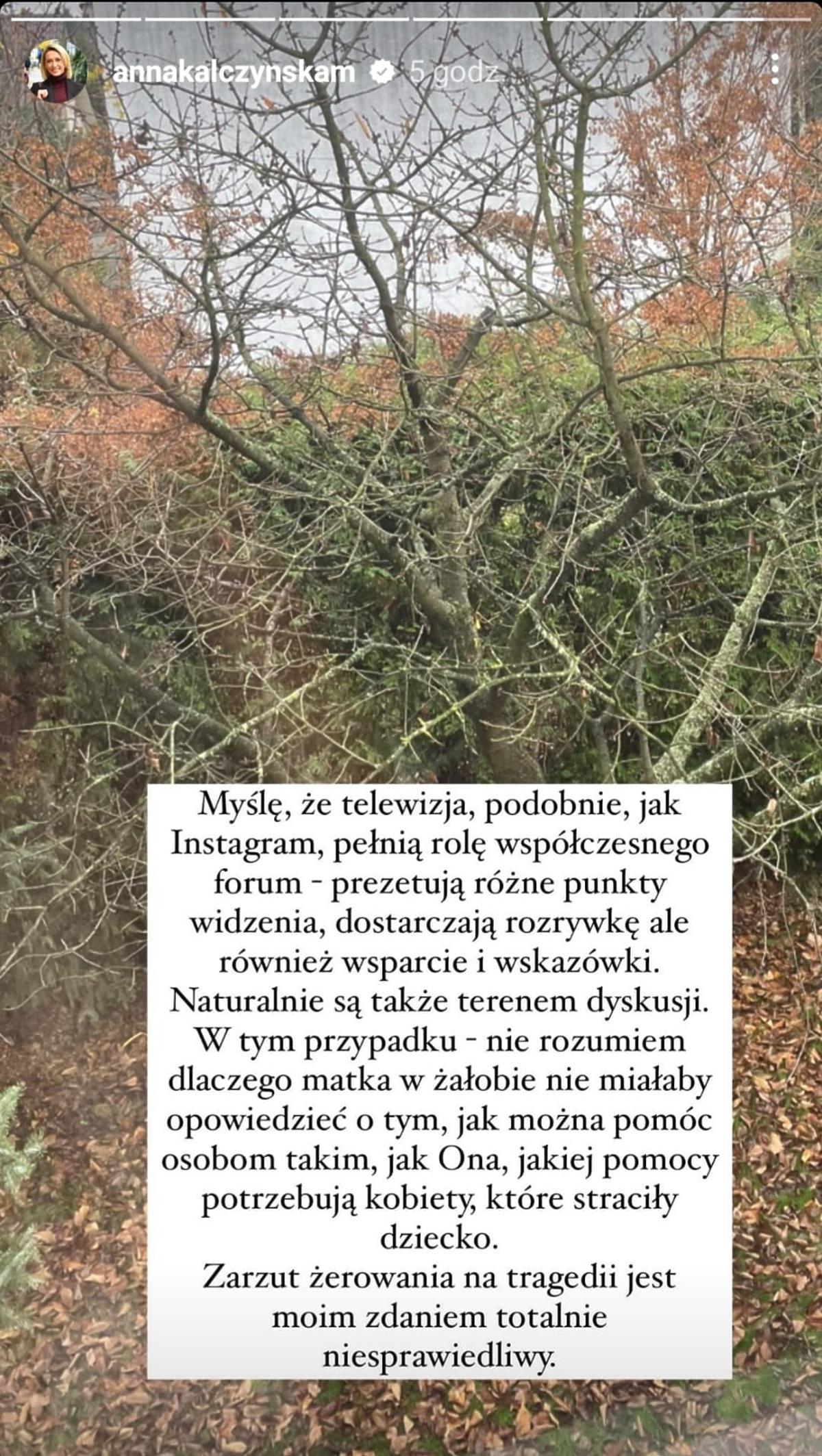 nna Kalczyńska broni wywiadu z Magdaleną Stępień w Dzień Dobry TVN
