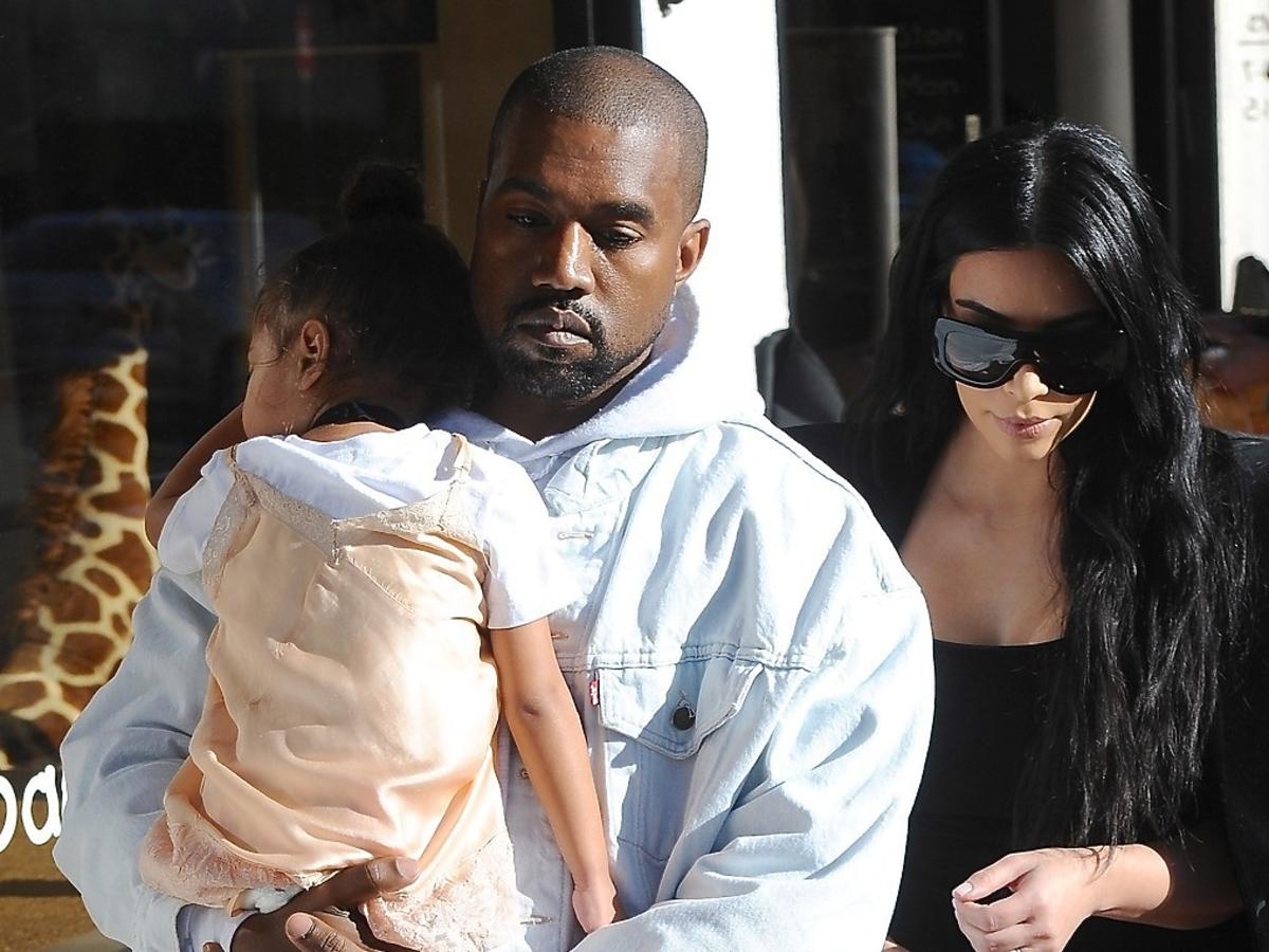 North West, Kanye West, Kim Kardashian