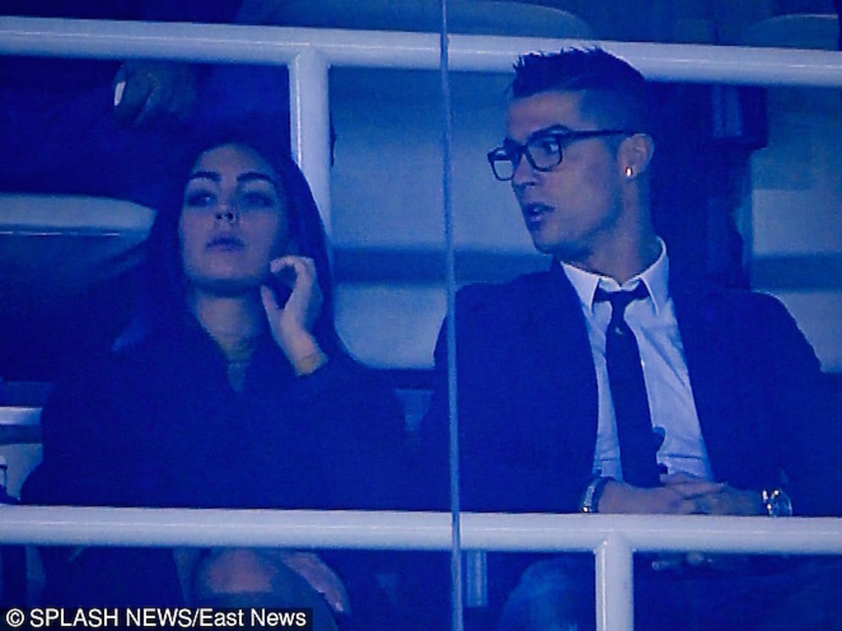 Nowa dziewczyna Cristiano Ronaldo Georgina Rodriguez na meczu Realu Madryt