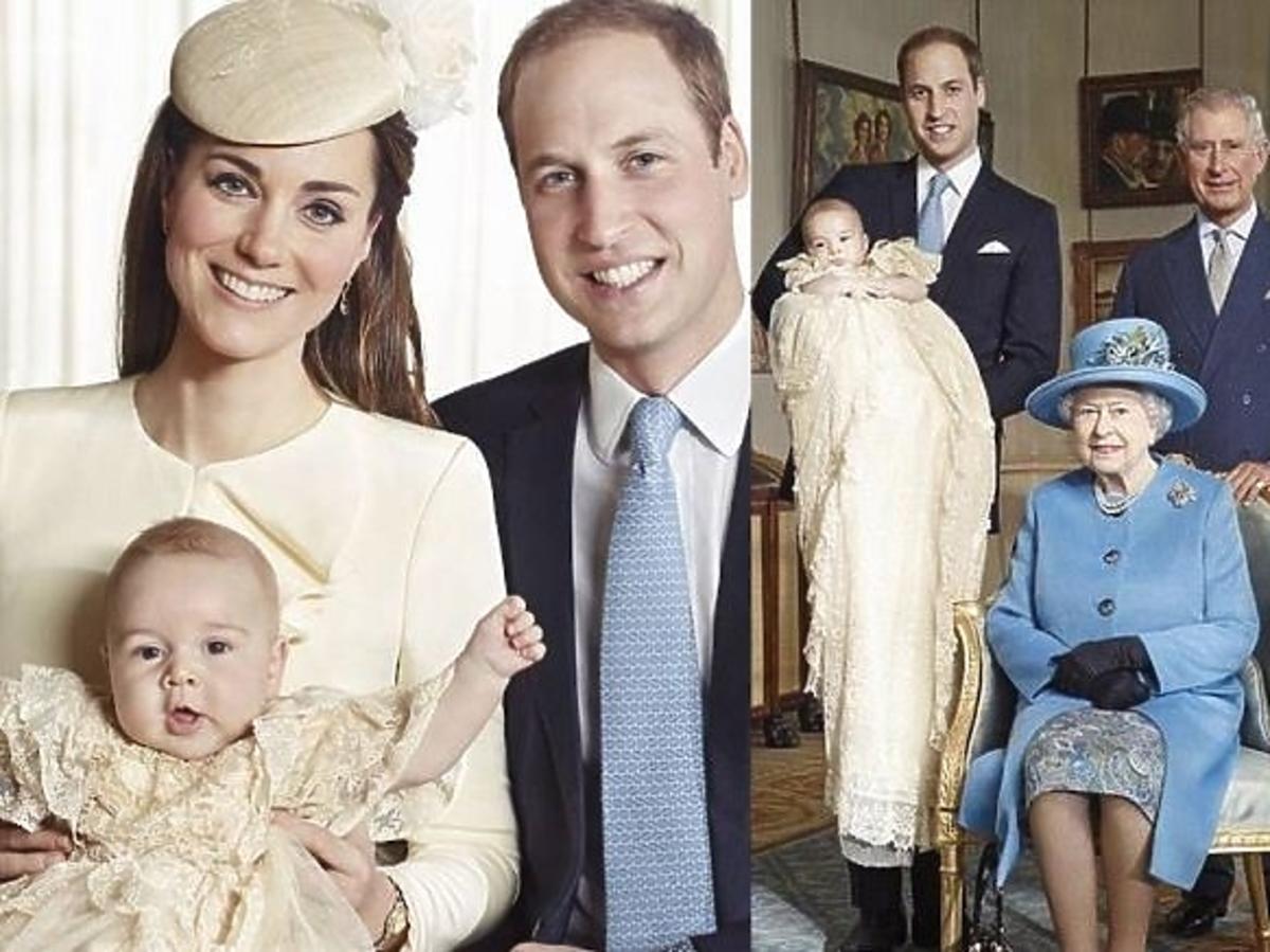 Oficjalny portret brytyjskiej rodziny królewskiej