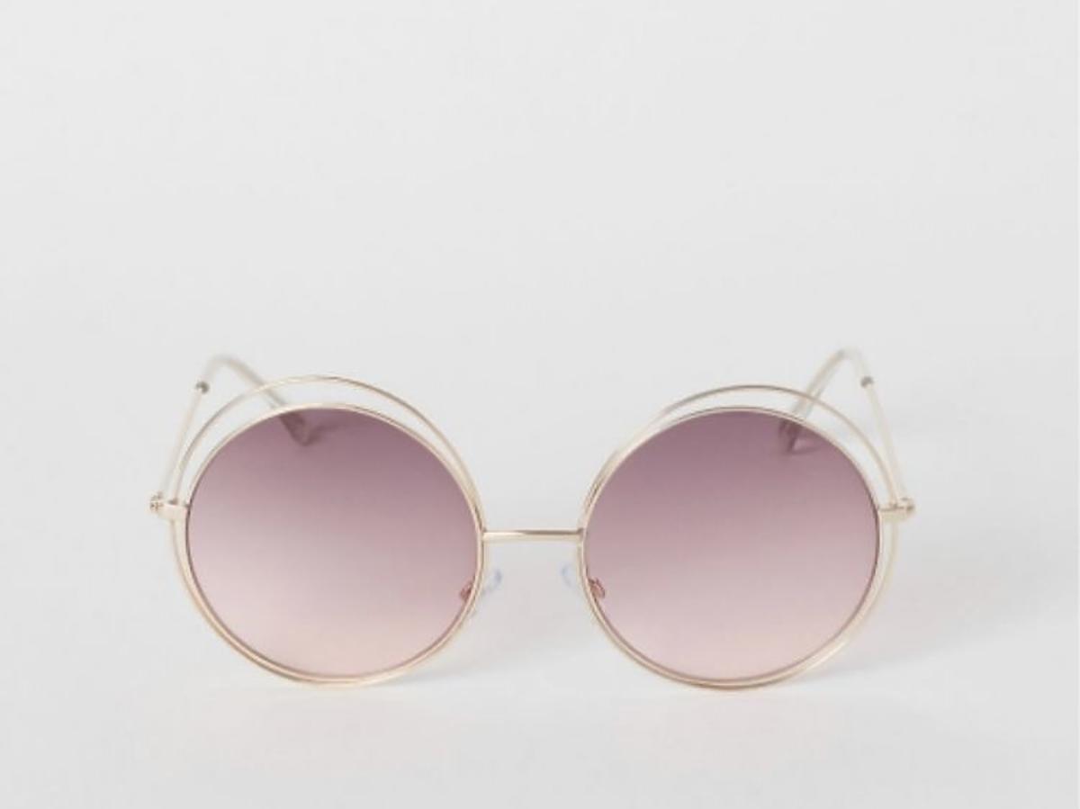 okrągłe okulary przeciw słoneczne z H&M
