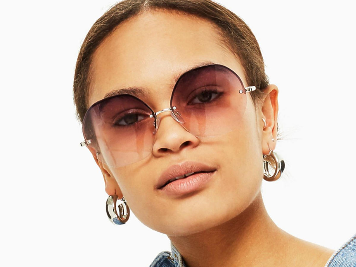 okrągłe okulary z Topshop