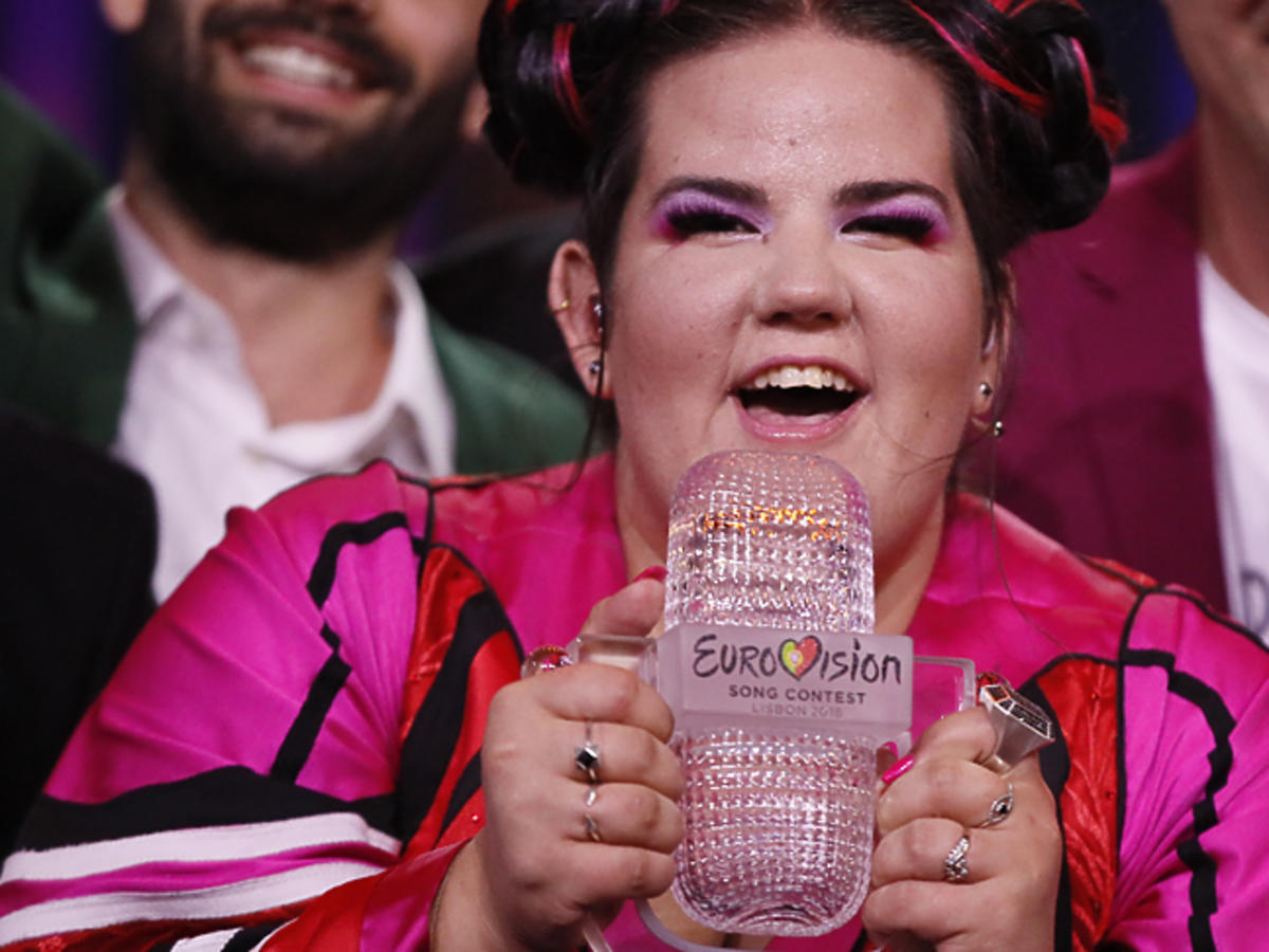 Okropny upadek Netty na Eurowizji 2018