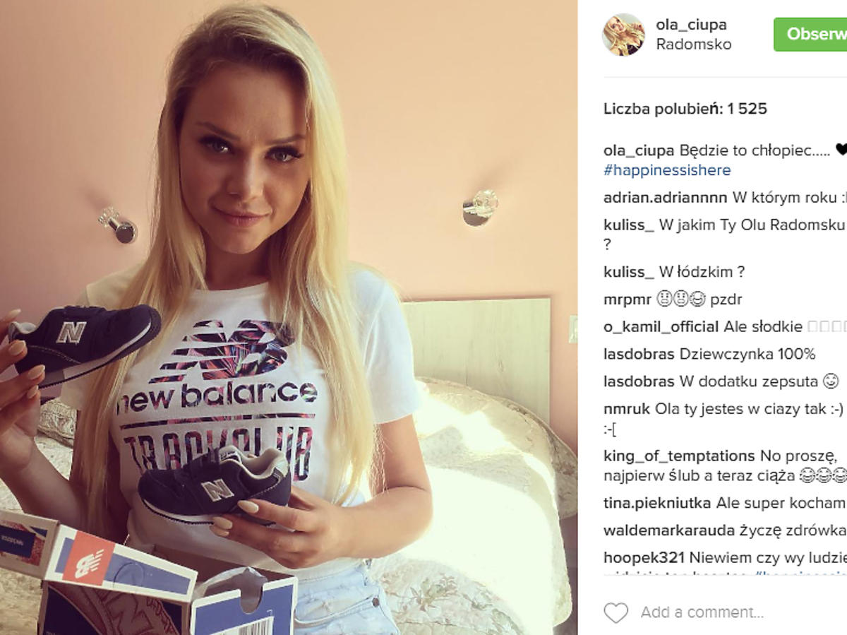 Ola Ciupa jest w ciąży?
