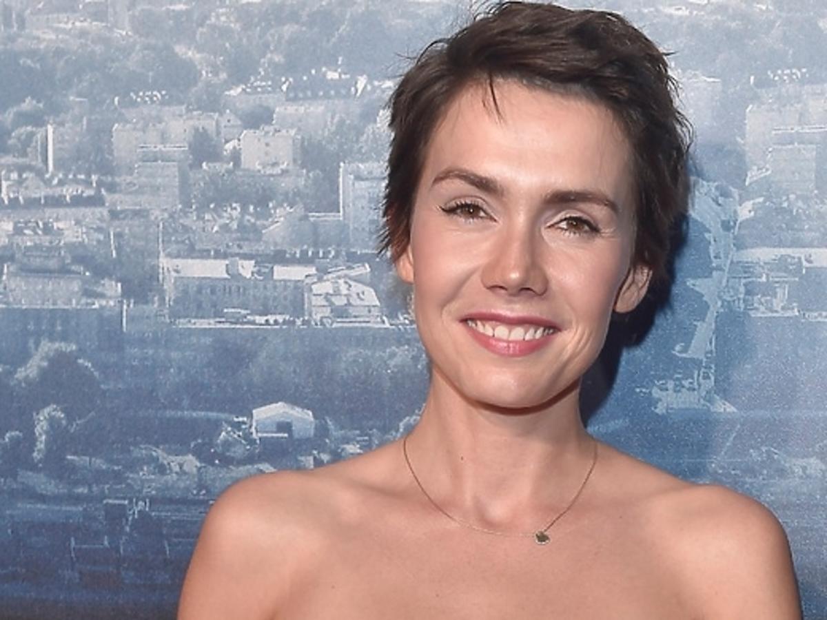 Olga Bołądź na premierze filmu Służby Specjalne