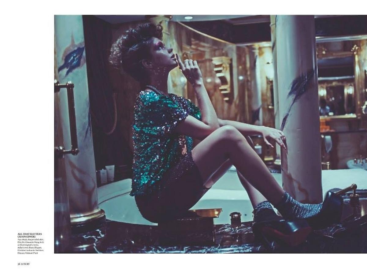 Olga Kaczyńska w Luxury Magazine
