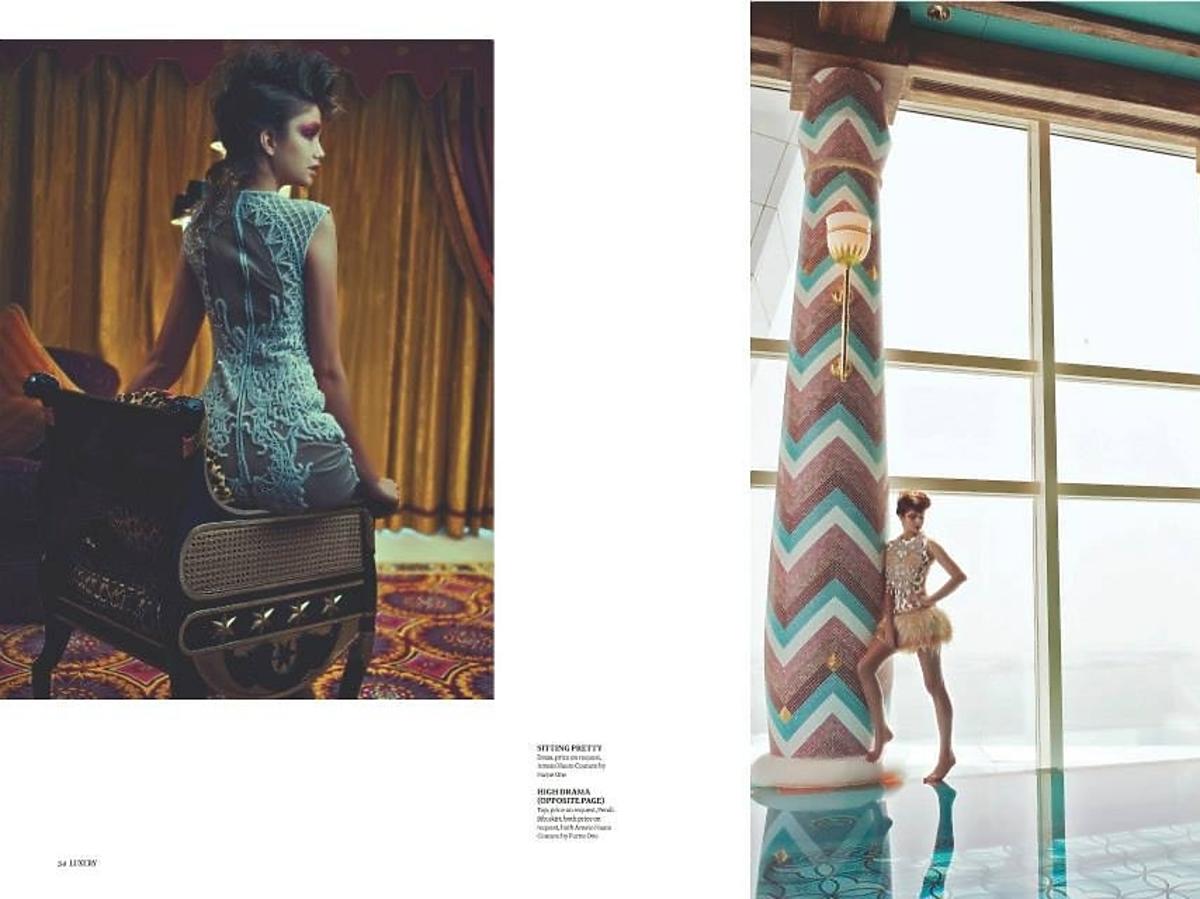 Olga Kaczyńska w Luxury Magazine