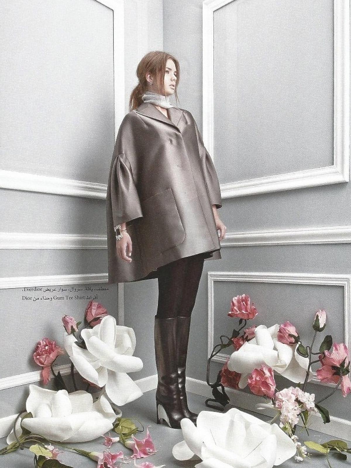 Olga Kaczyńska w sesji dla Haya Magazine