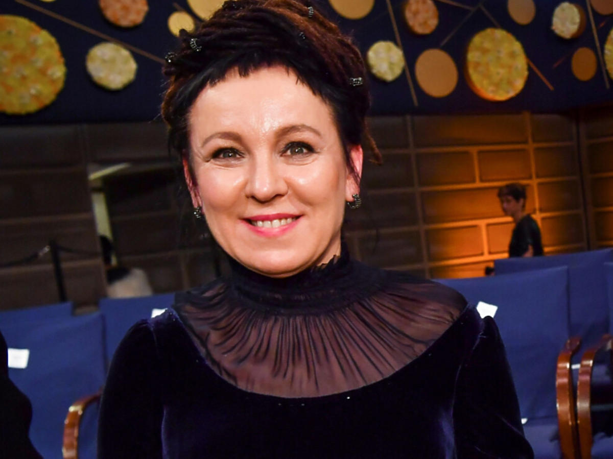 Olga Tokarczuk odebrała nagrodę Nobla