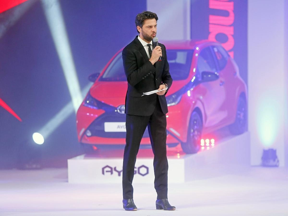 Olivier Janiak na imprezie Style Noght By Aygo