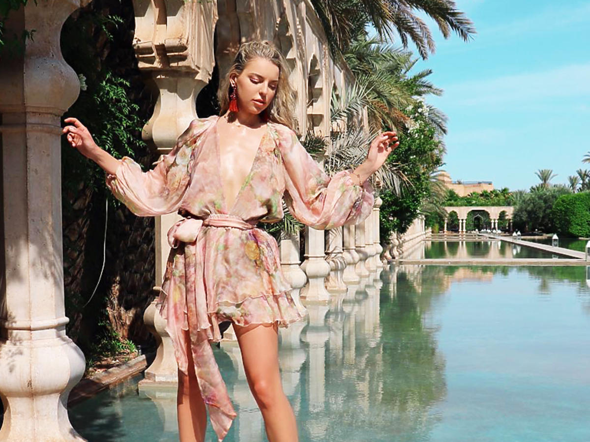 Oliwia Miśkiewicz z Love Island i jej sukienki