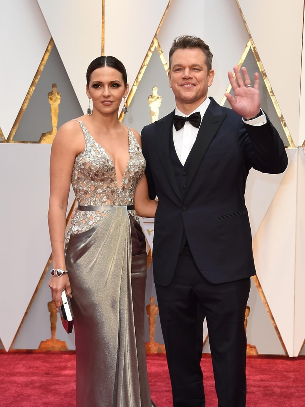 Oscary 2017: Matt Damon i Luciana Barroso