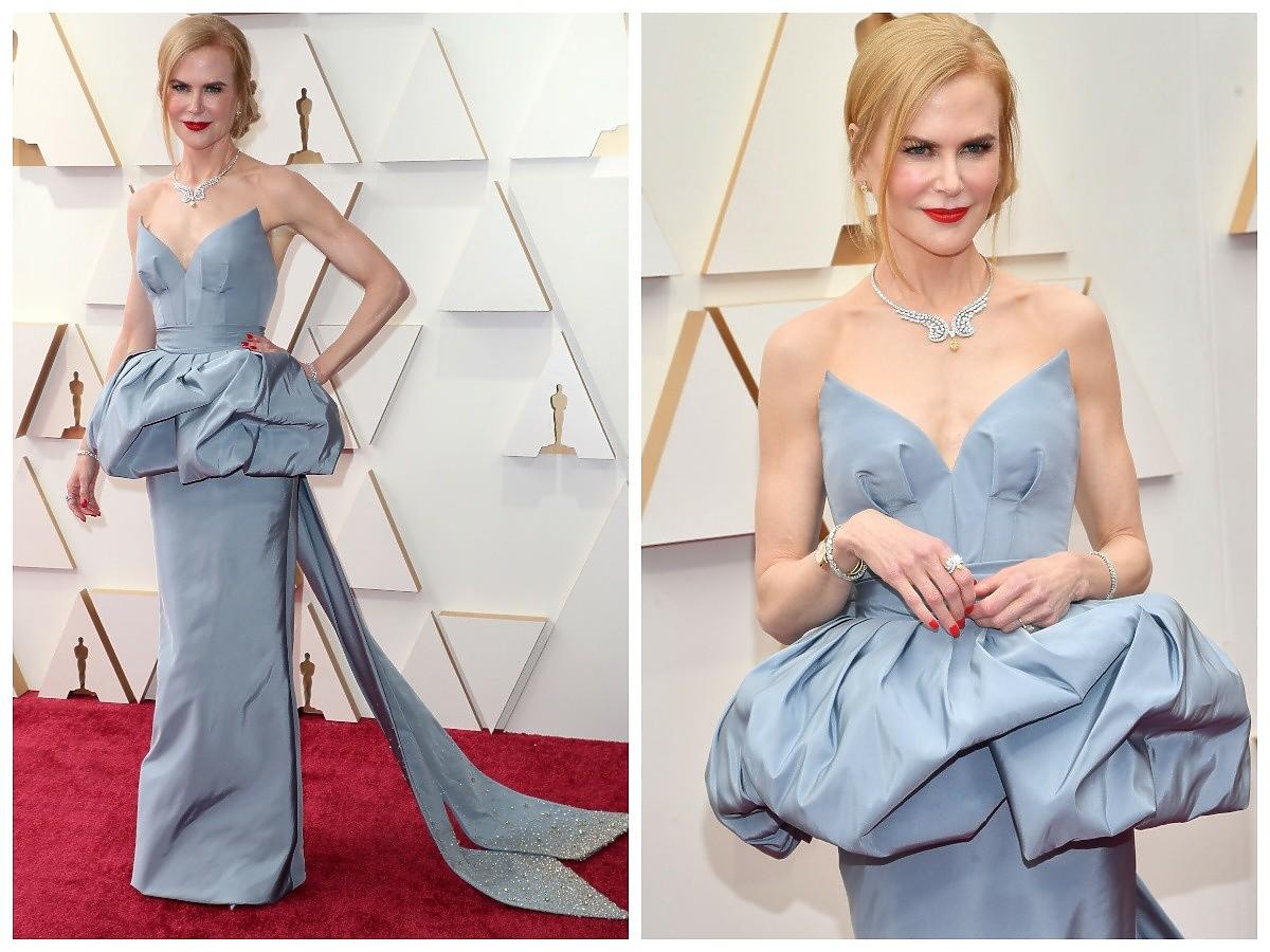 Oscary 2022: Nicole Kidman na czerwonym dywanie